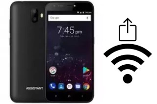 Générer un QR code avec la clé Wifi sur un Assistant AS-502 Shot