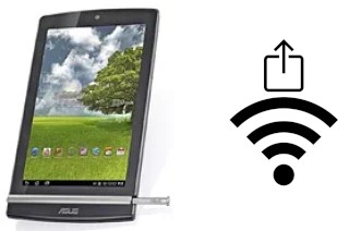 Générer un QR code avec la clé Wifi sur un Asus Memo