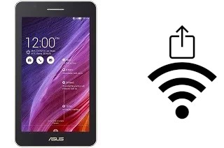 Générer un QR code avec la clé Wifi sur un Asus Fonepad 7 FE171CG