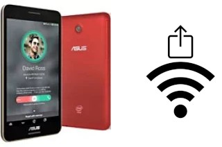 Générer un QR code avec la clé Wifi sur un Asus Fonepad 7 FE375CXG