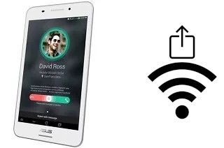 Générer un QR code avec la clé Wifi sur un Asus Fonepad 7 FE375CL