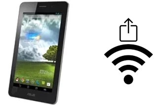 Générer un QR code avec la clé Wifi sur un Asus Fonepad
