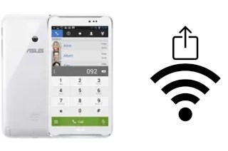 Générer un QR code avec la clé Wifi sur un Asus Fonepad Note FHD6