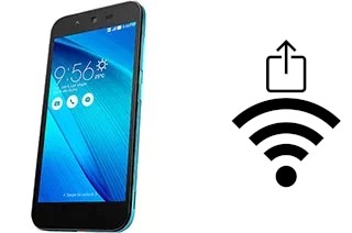 Générer un QR code avec la clé Wifi sur un Asus Live G500TG