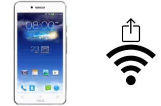 Générer un QR code avec la clé Wifi sur un Asus PadFone Infinity 2