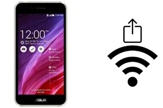 Générer un QR code avec la clé Wifi sur un Asus PadFone S