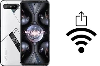Générer un QR code avec la clé Wifi sur un Asus ROG Phone 5 Ultimate