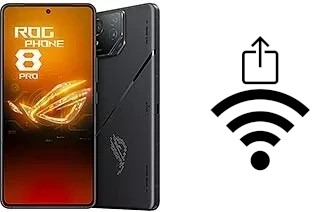 Générer un QR code avec la clé Wifi sur un Asus ROG Phone 8 Pro