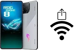 Générer un QR code avec la clé Wifi sur un Asus ROG Phone 8