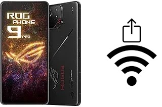 Générer un QR code avec la clé Wifi sur un Asus ROG Phone 9 Pro