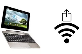 Générer un QR code avec la clé Wifi sur un Asus Transformer Pad Infinity 700