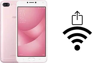Générer un QR code avec la clé Wifi sur un Asus Zenfone 4 Max Plus ZC554KL