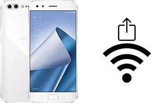 Générer un QR code avec la clé Wifi sur un Asus Zenfone 4 Pro ZS551KL