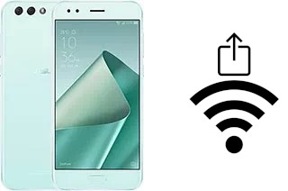 Générer un QR code avec la clé Wifi sur un Asus Zenfone 4 ZE554KL