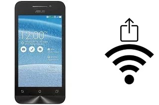 Générer un QR code avec la clé Wifi sur un Asus Zenfone 4 (2014)