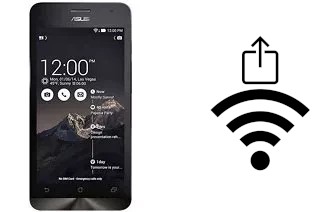 Générer un QR code avec la clé Wifi sur un Asus Zenfone 5 A500CG (2014)