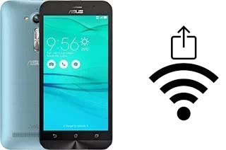 Générer un QR code avec la clé Wifi sur un Asus Zenfone Go ZB500KL