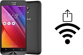 Générer un QR code avec la clé Wifi sur un Asus Zenfone Go ZC500TG