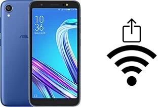 Générer un QR code avec la clé Wifi sur un Asus ZenFone Live (L1) ZA550KL