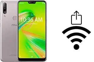 Générer un QR code avec la clé Wifi sur un Asus ZenFone Max Shot