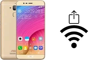 Générer un QR code avec la clé Wifi sur un Asus Zenfone Pegasus 3