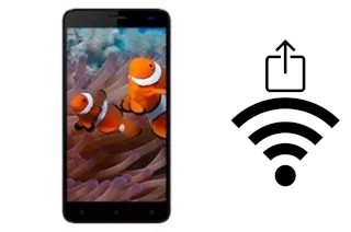Générer un QR code avec la clé Wifi sur un Axioo AX6
