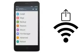 Générer un QR code avec la clé Wifi sur un Axioo Picophone M4S