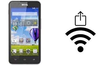 Générer un QR code avec la clé Wifi sur un BenQ T3