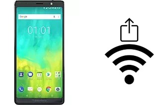 Générer un QR code avec la clé Wifi sur un BlackBerry Evolve