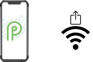 Générer un QR code avec la clé Wifi sur un Blackview BV9600