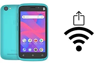 Générer un QR code avec la clé Wifi sur un BLU Advance L4