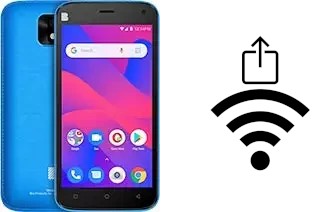 Générer un QR code avec la clé Wifi sur un BLU J2