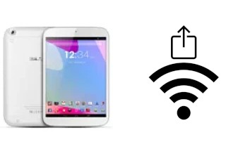 Générer un QR code avec la clé Wifi sur un BLU Life View Tab