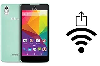 Générer un QR code avec la clé Wifi sur un BLU Studio C 5 + 5