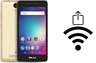 Générer un QR code avec la clé Wifi sur un BLU Studio G HD LTE