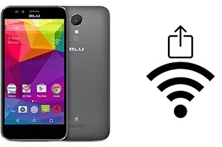 Générer un QR code avec la clé Wifi sur un BLU Studio G LTE