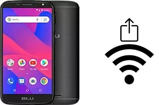 Générer un QR code avec la clé Wifi sur un BLU Studio G4