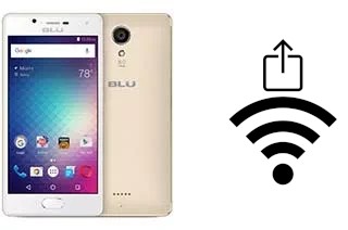 Générer un QR code avec la clé Wifi sur un BLU Studio Touch