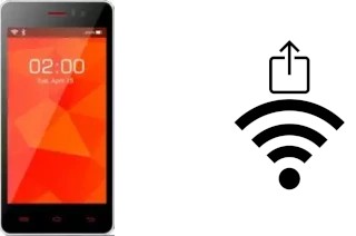 Générer un QR code avec la clé Wifi sur un Bluboo X4