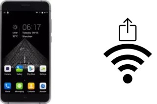 Générer un QR code avec la clé Wifi sur un Bluboo X9