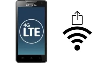 Générer un QR code avec la clé Wifi sur un Bmobile AX1035