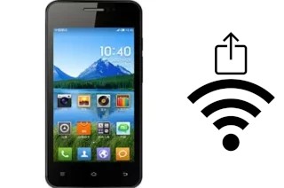 Générer un QR code avec la clé Wifi sur un Bmobile AX524