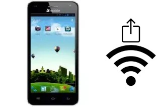 Générer un QR code avec la clé Wifi sur un Bmobile AX745