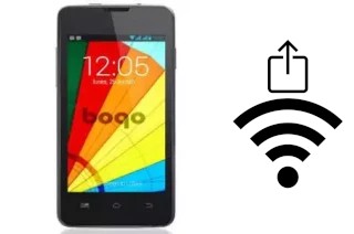 Générer un QR code avec la clé Wifi sur un Bogo BO-FRSP4