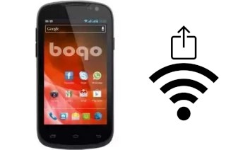 Générer un QR code avec la clé Wifi sur un Bogo BO-LFSP4