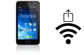 Générer un QR code avec la clé Wifi sur un Bogo BO-LFSP5