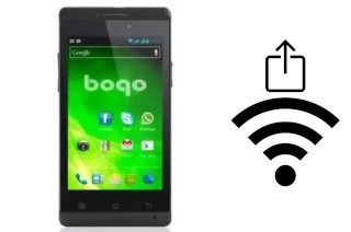 Générer un QR code avec la clé Wifi sur un Bogo BO-LFSPSL4