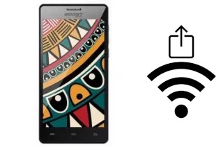 Générer un QR code avec la clé Wifi sur un Boost Shaker Slim