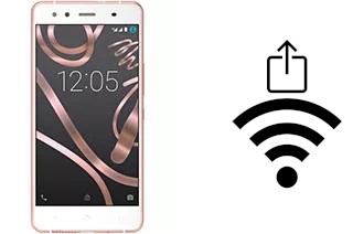Générer un QR code avec la clé Wifi sur un BQ Aquaris X5