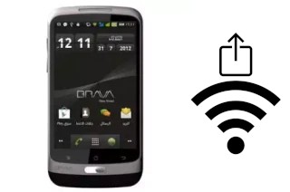 Générer un QR code avec la clé Wifi sur un Brava Vega DM-990